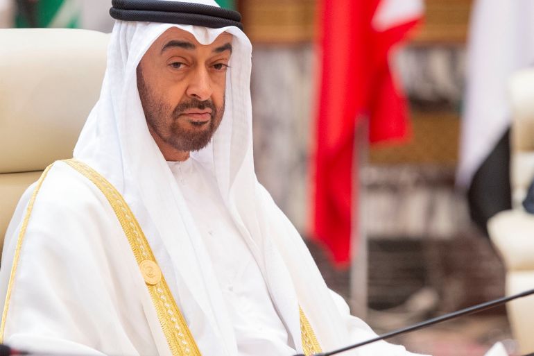 Abu Dhabi's Crown Prince Sheikh Mohammed bin Zayed al-Nahyan attends the Gulf Cooperation Council (GCC) summit in Mecca