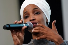 U.S. Rep Ilhan Omar attends the Muslim Caucus Education Collective’s 2019 conference in Washington