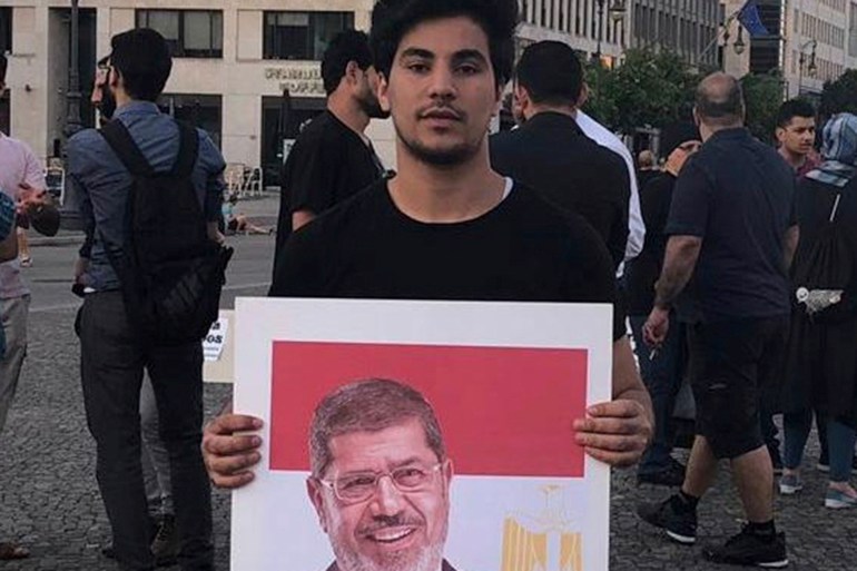 إمام أحمد شاب مصري مقيم في برلين / ألمانيا / مواقع التواصل