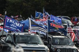 Pro-Trump Rally And Caravan Held On Long Island, New York