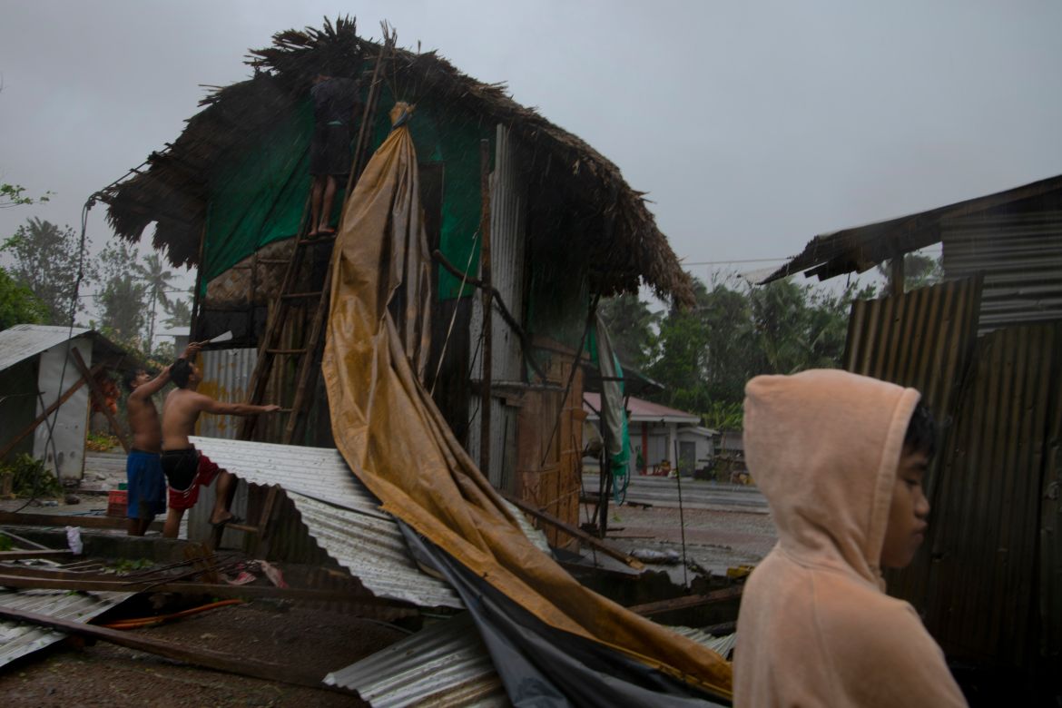 Typhoon Goni Barrells Across The Philippines