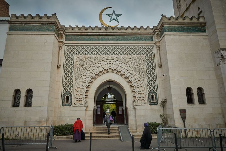 Friday Prayers At Paris Grand Mosque Amid Tight Security