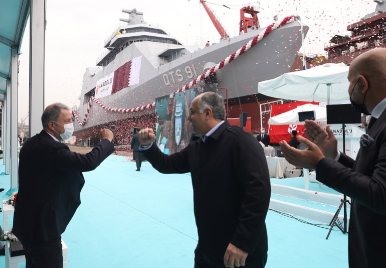 Launching Ceremony of Armed Training Ship AL-DOHA in Istanbul