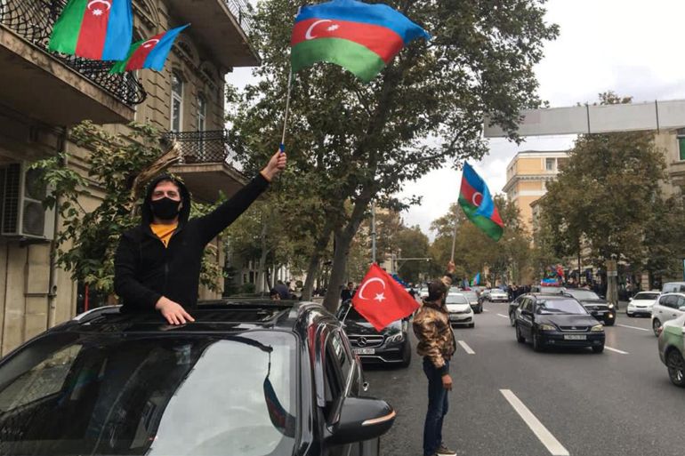 صور للمسيرات الاحتفالية في أذربيجان وصور من كاراباخ