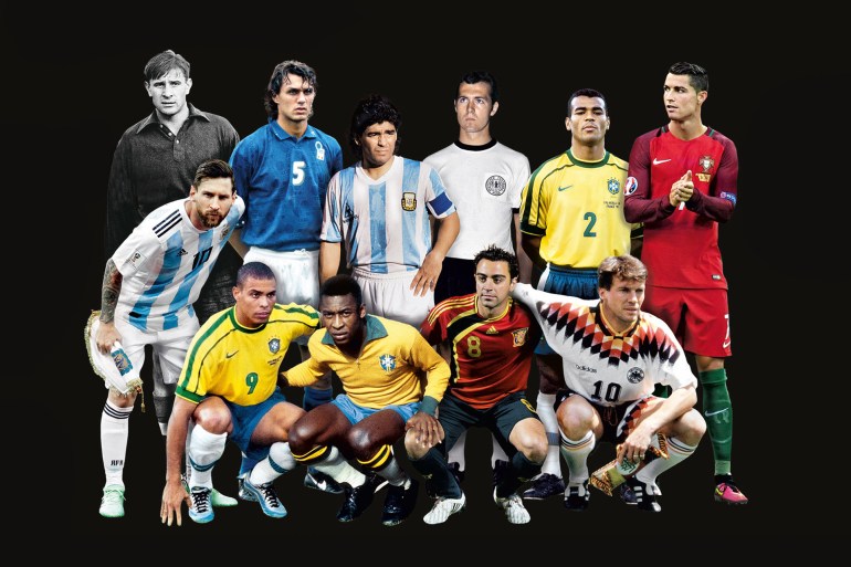 أفضل 5 لاعبين كرة قدم في التاريخ دليلي لكرة القدم
