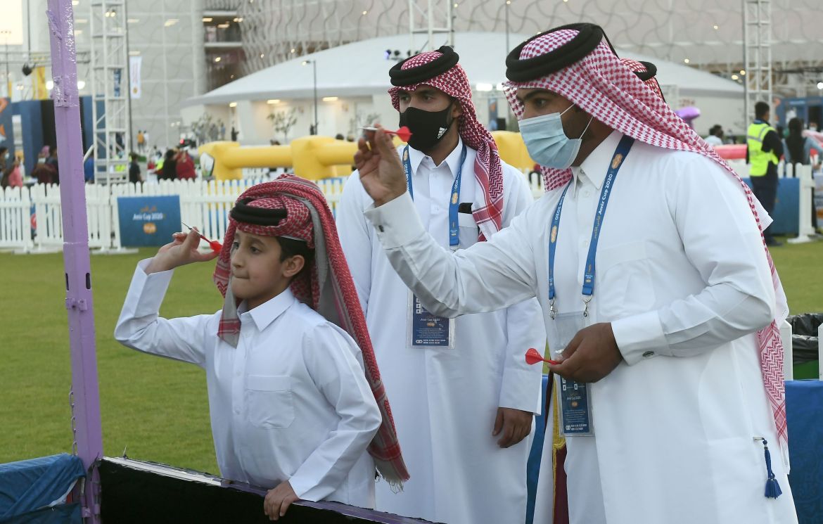 مباراة نهائي كأس قطر وافتتاح استاد الريان في زمن كورونا