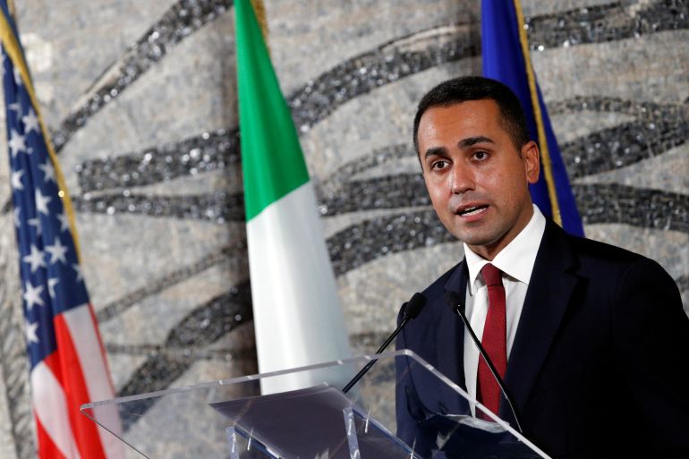 U.S. Secretary of State Pompeo visits Italy