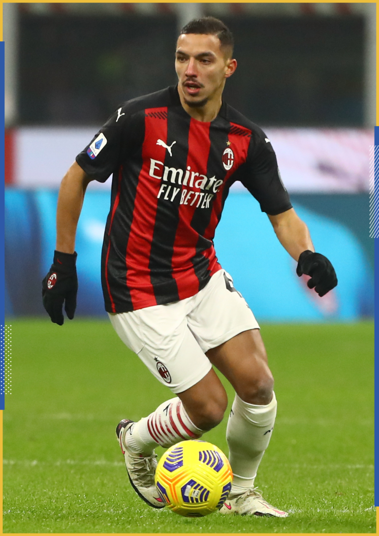 MILAN, ITALY - DECEMBER 13: Ismael Bennacer of AC Milan in action during the Serie A match between AC Milan and Parma Calcio at Stadio Giuseppe Meazza on December 13, 2020 in Milan, Italy. (Photo by Marco Luzzani/Getty Images)