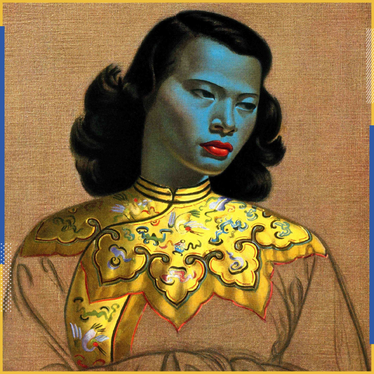 Vladimir Tretchikoff, The Chinese Girl , mona lisa kitsch. 