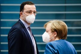 Weekly Government Cabinet Meeting As Germany To Go Into Tighter Lockdown