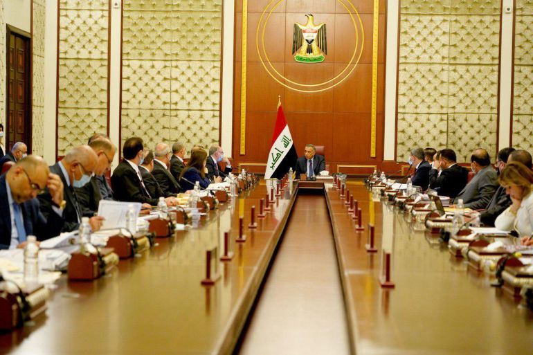 اجتماع مجلس الوزراء العراقي امس الثلاثاء