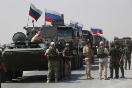 Russian forces bring in new military reinforcement to Kamisli
