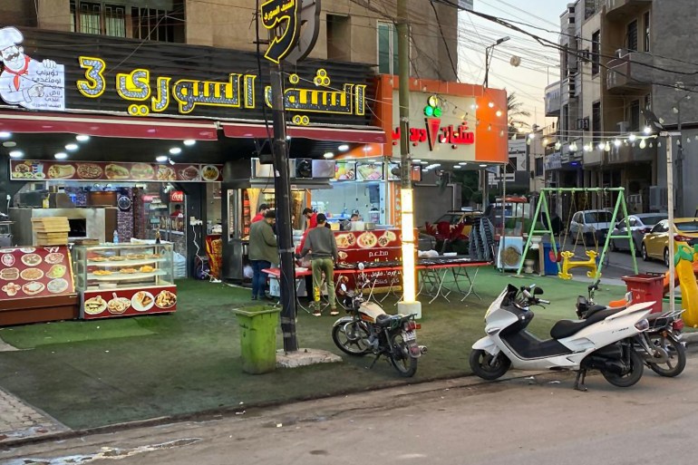 المطاعم السورية في بغداد