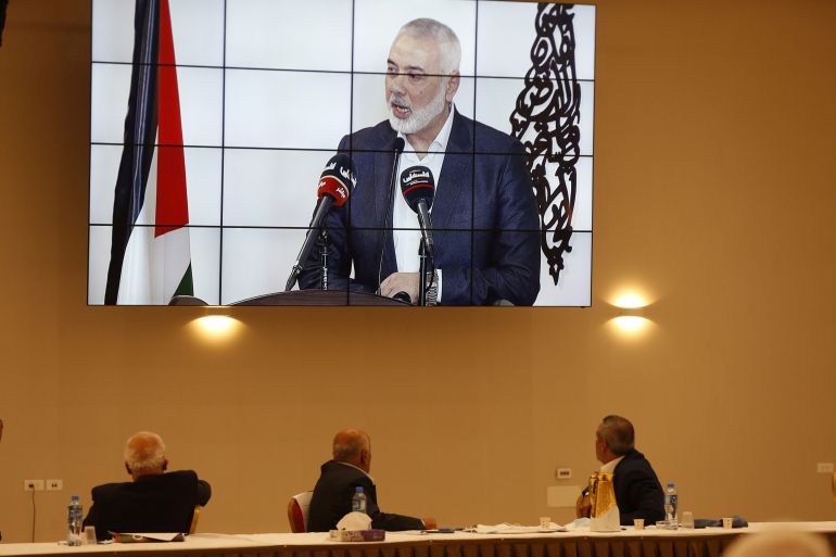 Rival Palestinian factions hold rare joint meeting over Israel-UAE deal