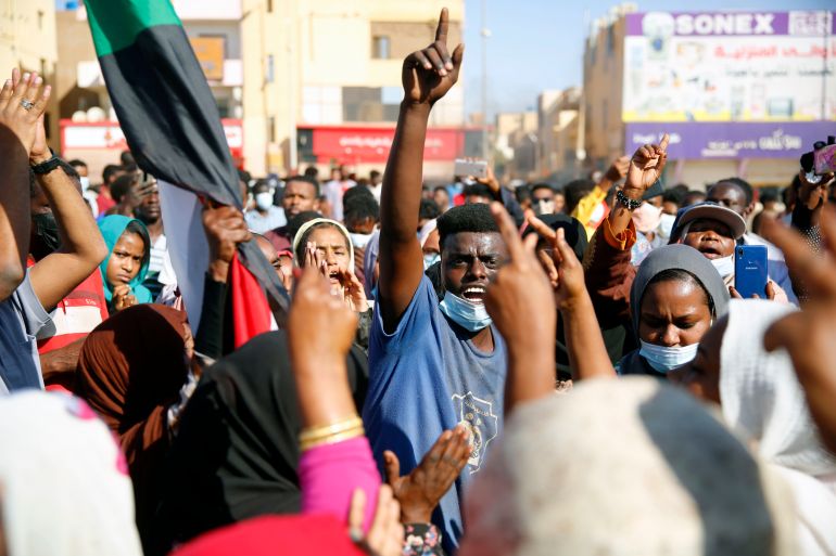 epaselect SUDAN REVOLUTION ANNIVERSARY PROTEST