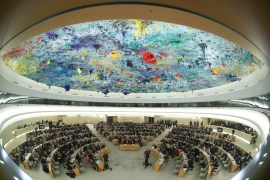 UN Human Rights Council session in Geneva