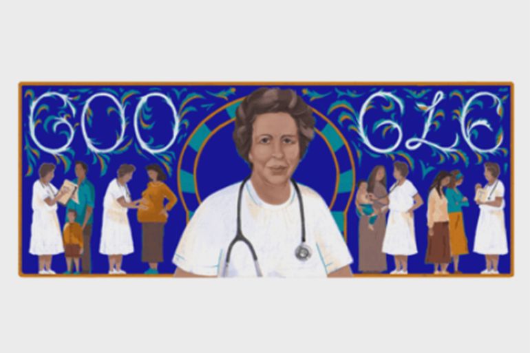 غوغل اليوم يحتفل بالتونسية/ توحيدة بنت الشيخ