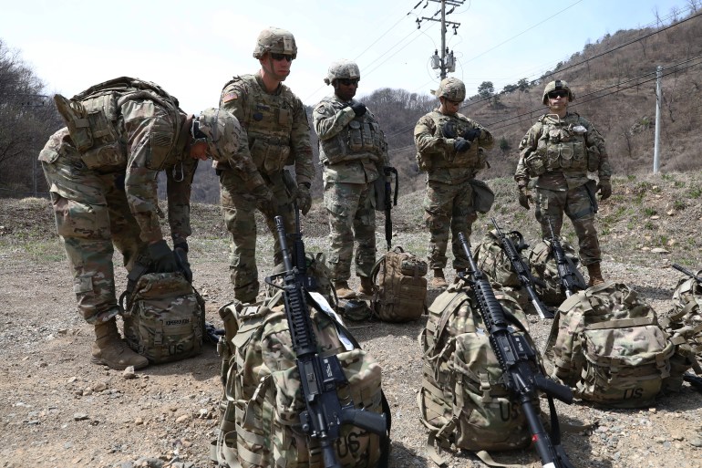 U.S. Troops Conduct Military Exercises In Pocheon