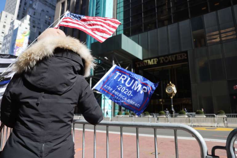 Security Increased Around Trump Tower, As Former President Trump Spends Time In New York City