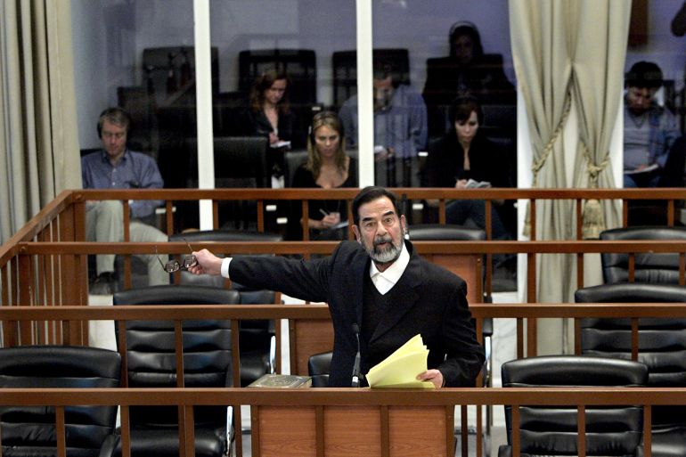 Saddam Hussein Trial Continues