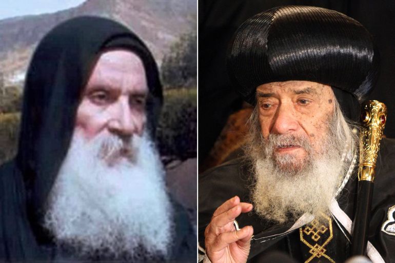 كومبو يجمع بين Pope Shenouda III of Alexandria (شنودة الثالث) + الأب متى المسكين
