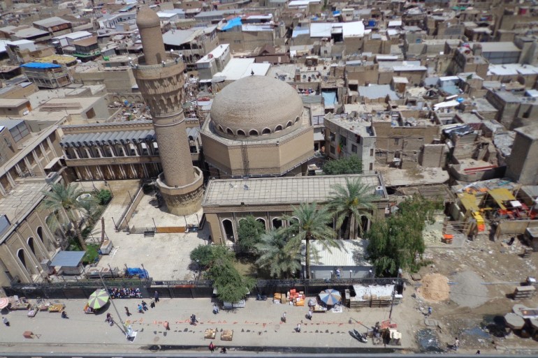 جامع الخلفاء وسط العاصمة بغداد