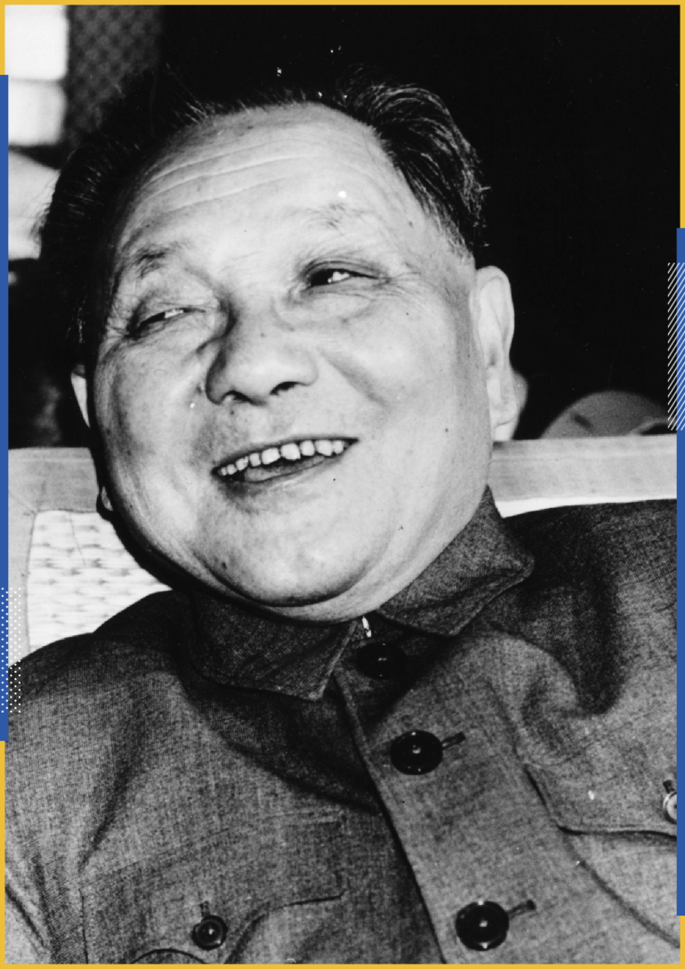 1980: Chinese Vice Premier Deng Xiaoping. (Photo by Keystone/Getty Images)