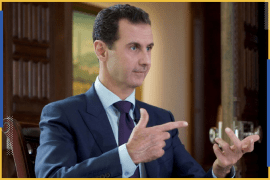 بشار الأسد كشف مؤخرا عن اتصالات بين بلاده وأميركا (الجزيرة)
