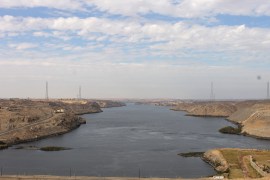 صورة1 القاهرة تتخوف من تداعيات سد النهضة على حصتها في مياه النيل-تصوير المراسل- مصر أسوان نهر النيل