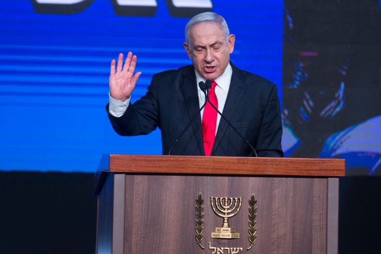 Netanyahu Holds Post-Election Event
