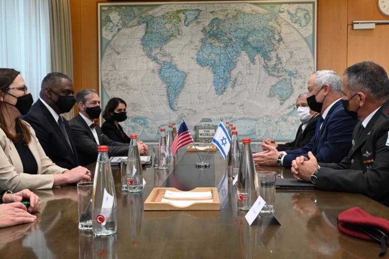 مشاورات أمنية إسرائيلية-أميركية بشأن النووي الإيراني.
