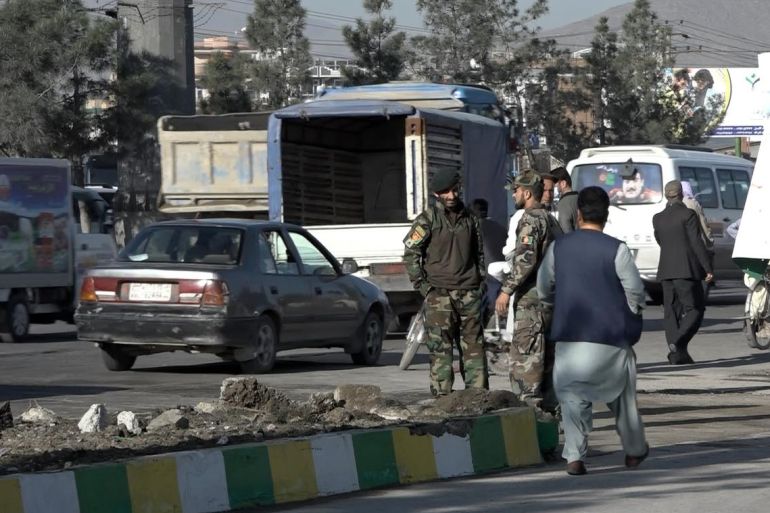 Bomb-laden vehicle against Afghan security forces in Kabul​​​​​​