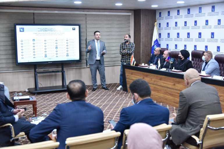 ورشة لمفوضية الانتخابات في وزارة - وسائل التواصل الداخلية العراقية