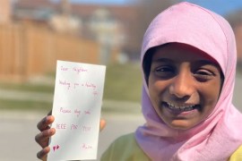 A simple act of kindness by nine-year-old Hana Fatima at an Ontario grocery store last year has since snowballed into a major volunteer project to get supplies to the most vulnerable. (Chris Glover / CBC)