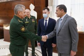 ليبيا/ روسيا / لقاء بين عبد الحميد الدبيبة ووزير الدفاع الروسي - الصحافة الليبية