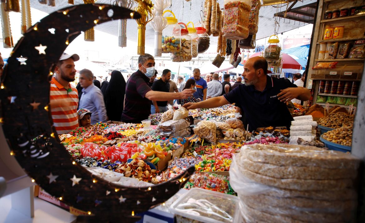 Iraqis prepare for the holy fasting month of Ramadan, in Baghdad