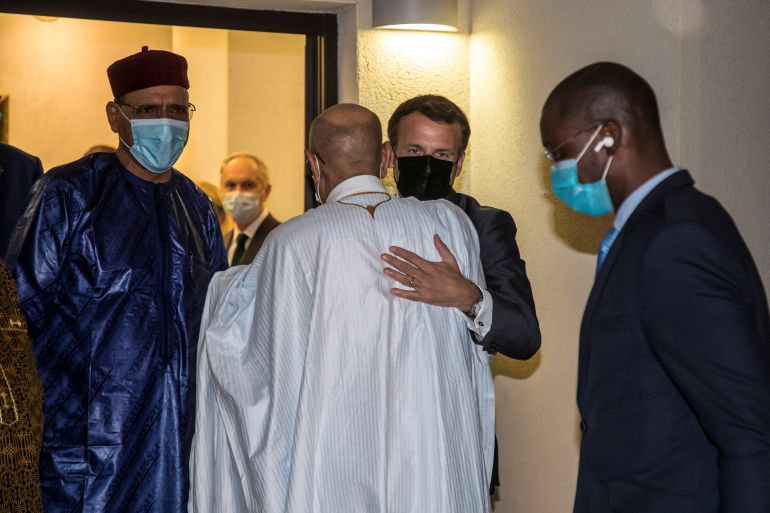 Macron attends funeral of late Chad President Deby in N'Djamena