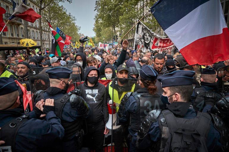 May Day Protests In Paris