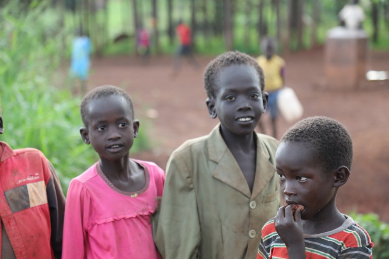 مخيم بيالي للاجئين شمال أوغندا " قرب حدود البلدين "