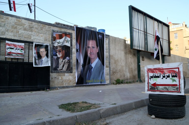 Syria holds presidential elections