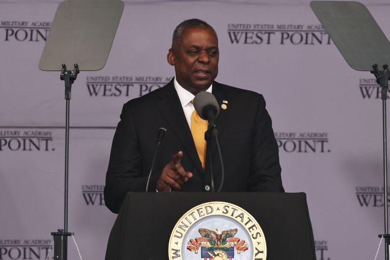 DOD Secretary Lloyd Austin Presides Over West Point Commencement Ceremony