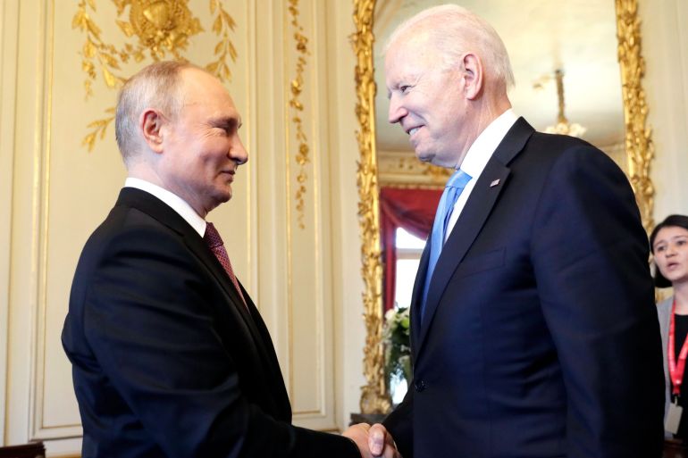 Joe Biden - Vladimir Putin meeting in Geneva