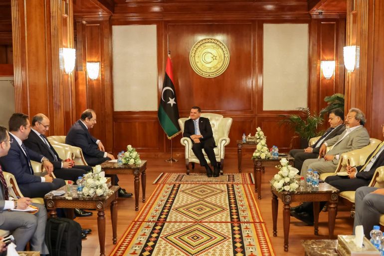 Libyan Prime Minister Abdul Hamid Dbeibeh