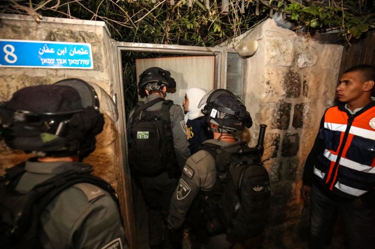 Clashes erupt between Palestinians and Jewish settlers in Sheikh Jarrah