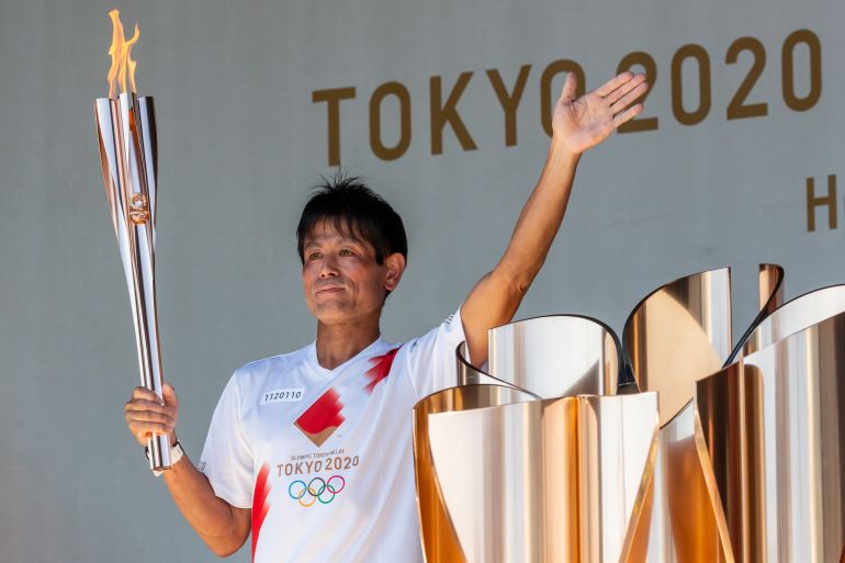 Olympic Torch Relay in Tokyo - Day 13