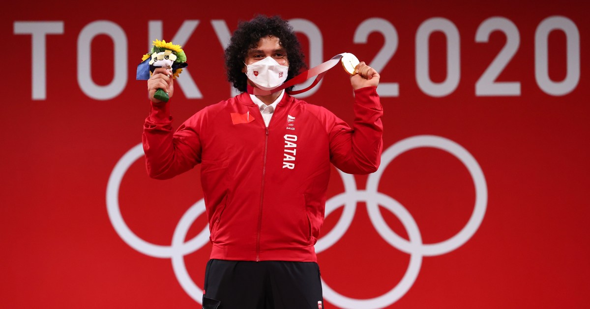 الرباع فارس إبراهيم يتوج بأول ميدالية ذهبية لقطر في تاريخ مشاركاتها الأولمبية ويسجل رقما قياسيا