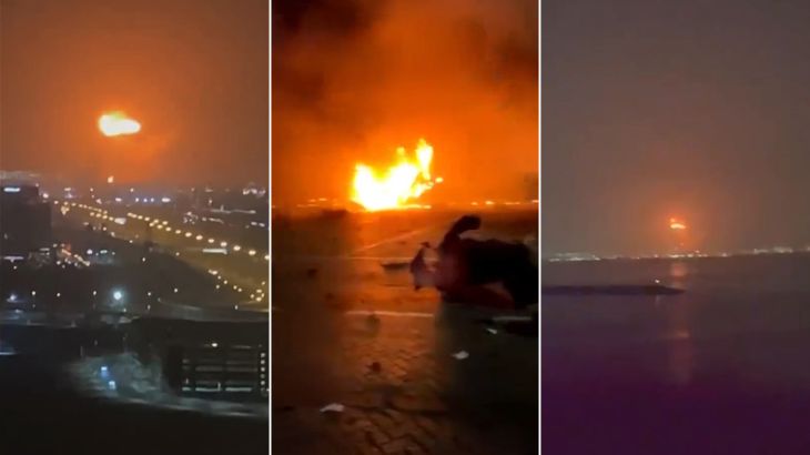 انفجار دبي