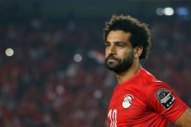 Africa Cup of Nations 2019 - Round of 16 - Egypt v South Africa Soccer Football - Africa Cup of Nations 2019 - Round of 16 - Egypt v South Africa - Cairo International Stadium, Cairo, Egypt - July 6, 2019 Egypt's Mohamed Salah REUTERS/Amr Abdallah Dalsh