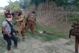 اعتداء قوات أمن هندية على فلاح مسلم في ولاية آسام