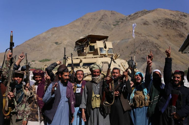 AA views Panjshir province, which is under control of the Taliban